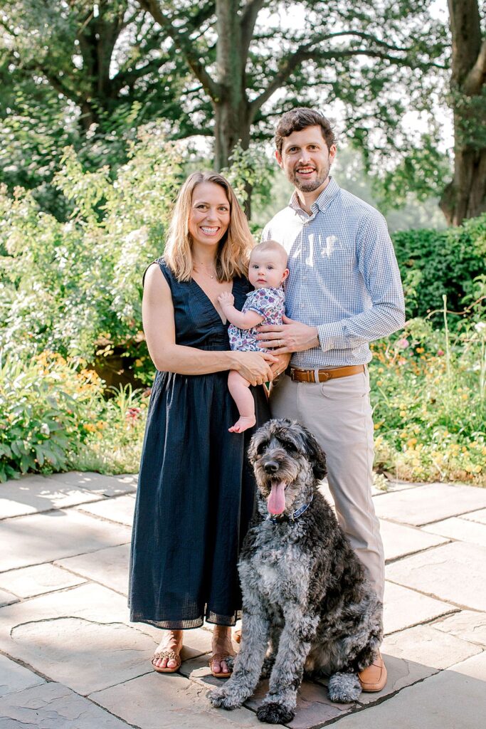 6-Month Milestone Session at Historic Richmond Garden; Richmond, Virginia Luxury Motherhood Newborn Family Photographer;