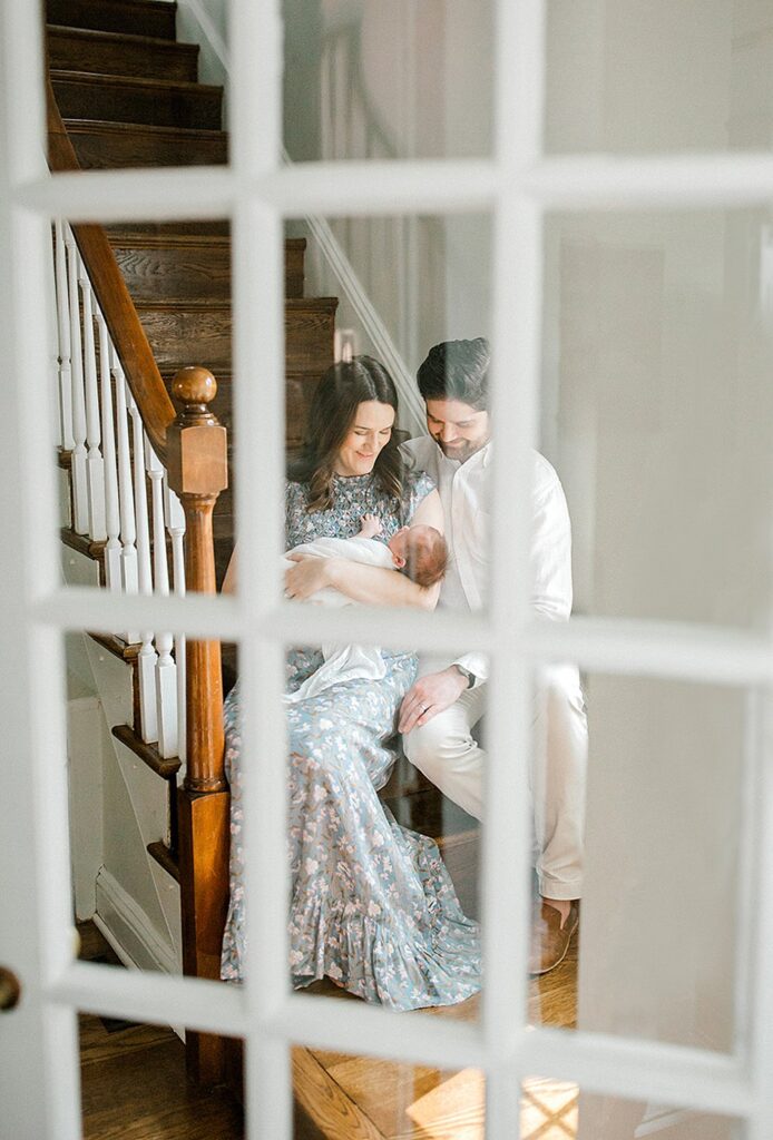 Why Morning Light is Perfect for Newborn Sessions; Richmond, Virginia Luxury Motherhood Photographer; Kara Powers photography; 