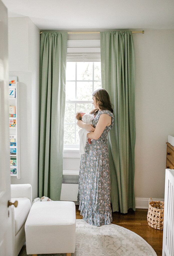 Why Morning Light is Perfect for Newborn Sessions; Richmond, Virginia Luxury Motherhood Photographer; Kara Powers photography; 