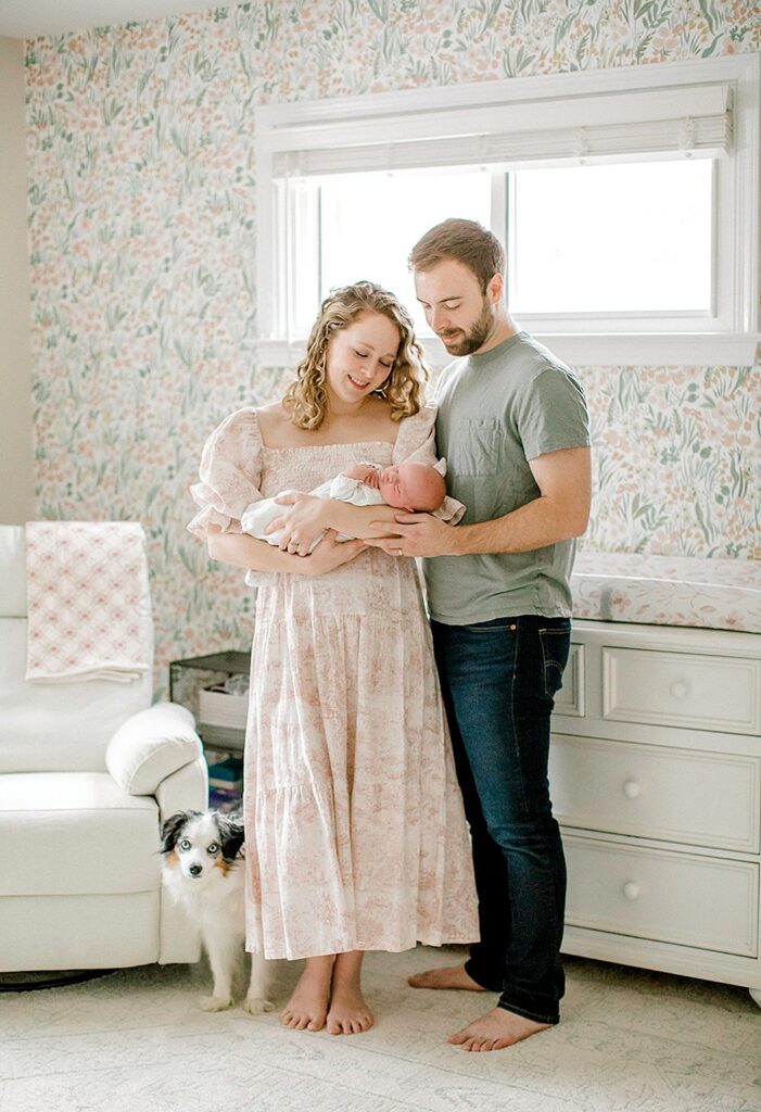 Creating Beautiful Newborn Portraits in Any Weather; Richmond, Virginia Luxury Motherhood Photographer; Kara Powers photography; 